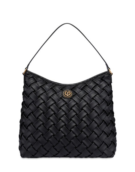 Hobo Bag Interlace Nero/nero Hobo Bag Interlace Nero/nero