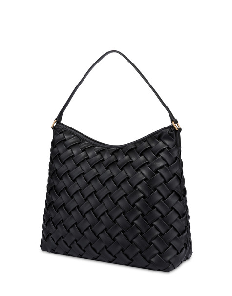 Hobo Bag Interlace Nero/nero Hobo Bag Interlace Nero/nero