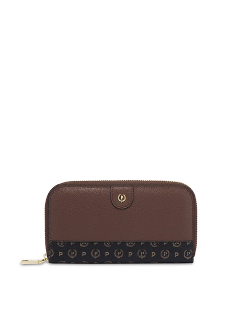 Portafoglio Zip Around Marrone/nero Portafoglio Zip Around Marrone/nero