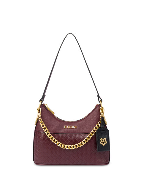 Borsa A Spalla Bordeaux/bordeaux/nero Borsa A Spalla Bordeaux/bordeaux/nero