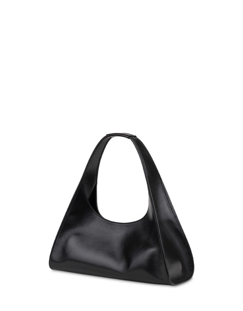 Hobo Bag Amonet In Vitello Nero