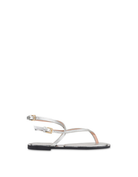 Sandale Flat Capri Aus Kalbsleder 