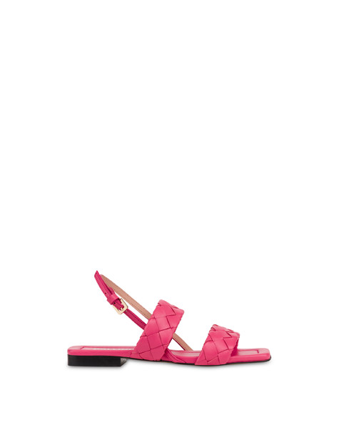 Flat Sandal Dama In Nappa Lotus