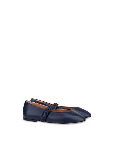 Ballet Flat Ballet In Nappa Leather Blue
