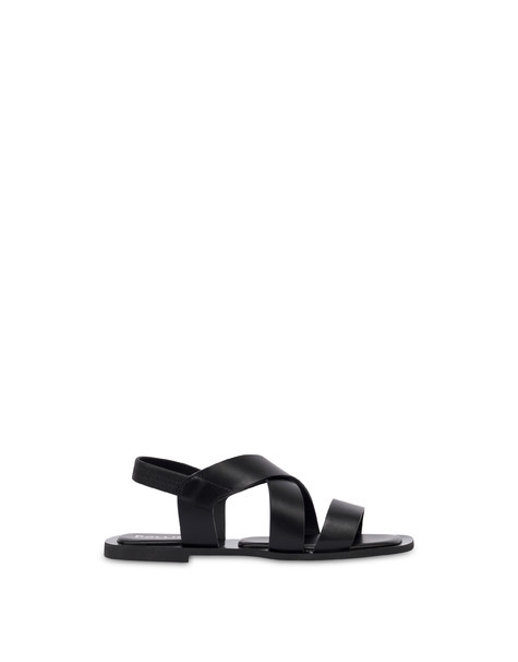 Igea Sandal In Calfskin Black