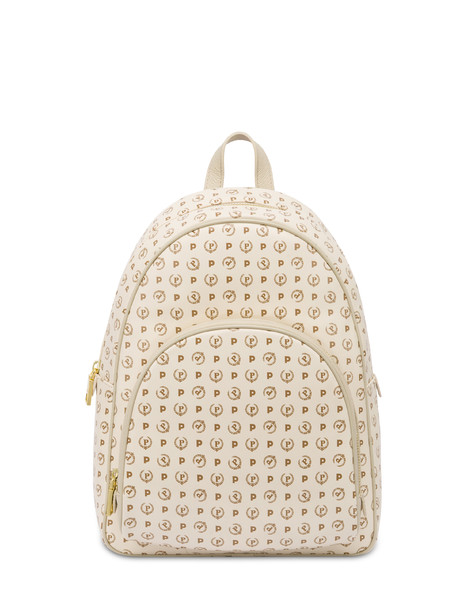 Heritage Hobo Bag In Soft Relief Ivory/ivory