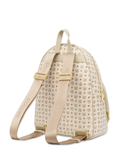 Heritage Hobo Bag In Soft Relief Ivory/ivory
