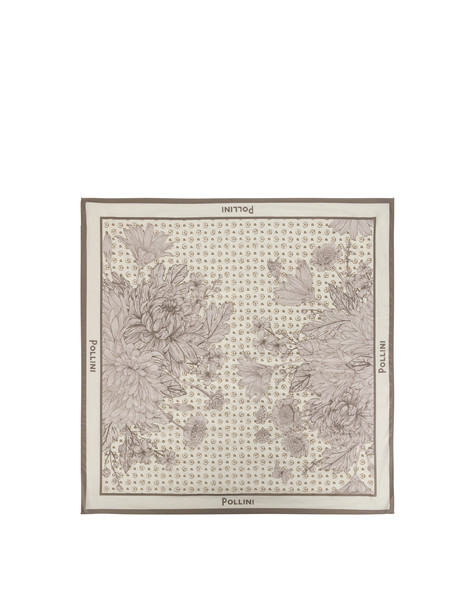 Foulard Heritage Botanical Flower Avorio