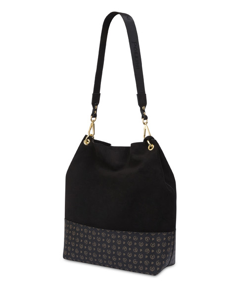 Darlene Shoulder Bag In Heritage Pvc Black/black