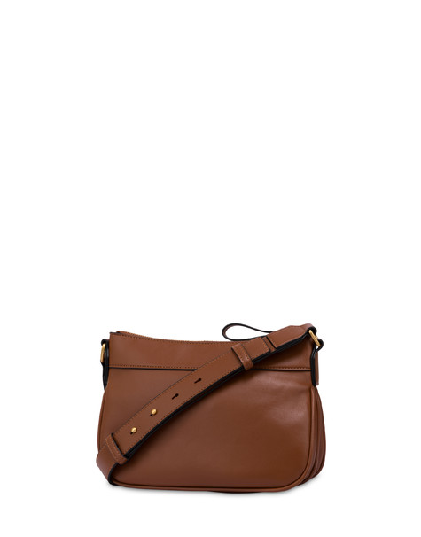 Charmy Crossbody Bag In Pu And Heritage Pvc Tan/black
