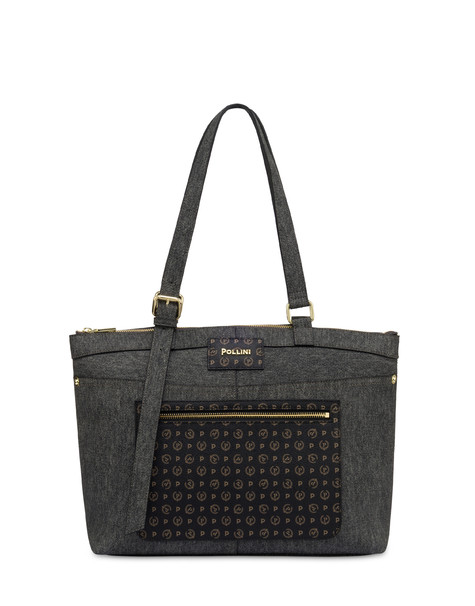 Borsa A Spalla Grey/black
