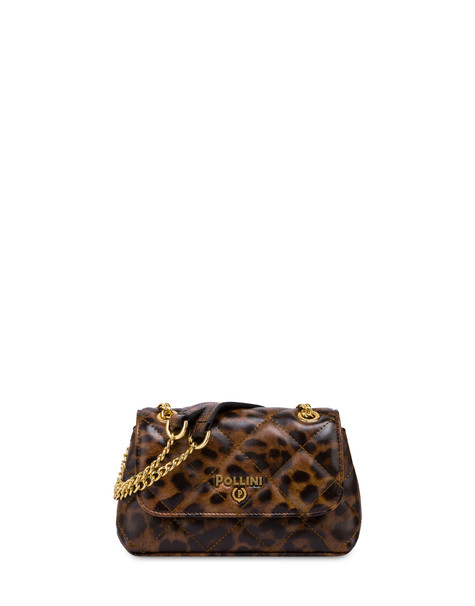 Waltzer Night Extra Small Pu Matelassé Shoulder Bag Tan