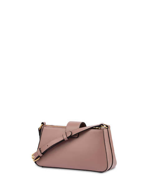 Aurora Shoulder Bag In Plain Pu Old Rose