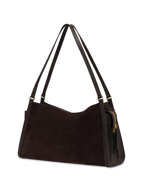 Schultertasche Empire Aus Spalt- Und Kalbsleder 