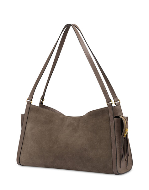 Schultertasche Empire Aus Spalt- Und Kalbsleder 
