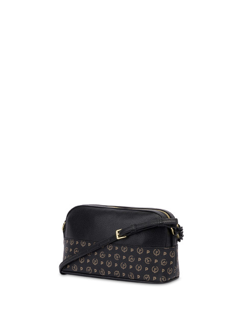 Camera Bag Link In Pu E Heritage Pvc Nero/nero