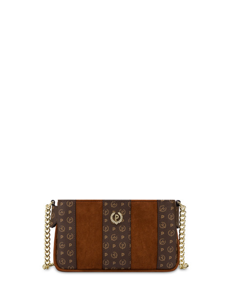 Crossbody Bag Interplay In Fabric Suede Ed Heritage Pvc Tan/marrone