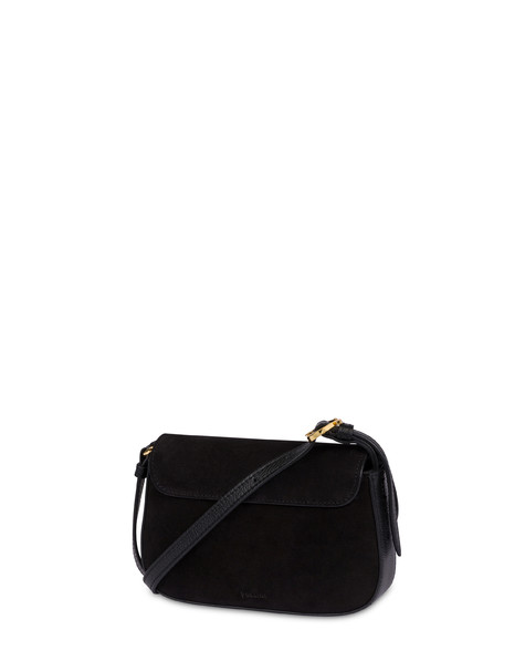 Small Fence Crossbody Bag In Calfskin Black/black