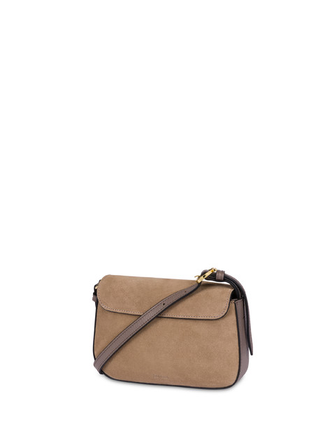 Small Fence Crossbody Bag In Calfskin Taupe/taupe