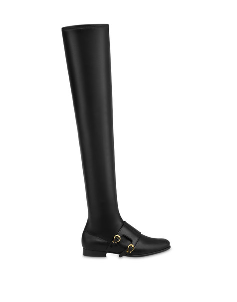 Overknee-stiefel Kaleido Aus Weichem Pu Und Kalbsleder 