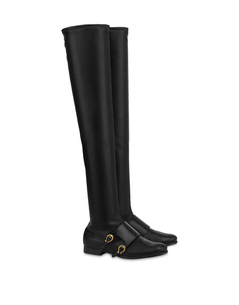 Overknee-stiefel Kaleido Aus Weichem Pu Und Kalbsleder 