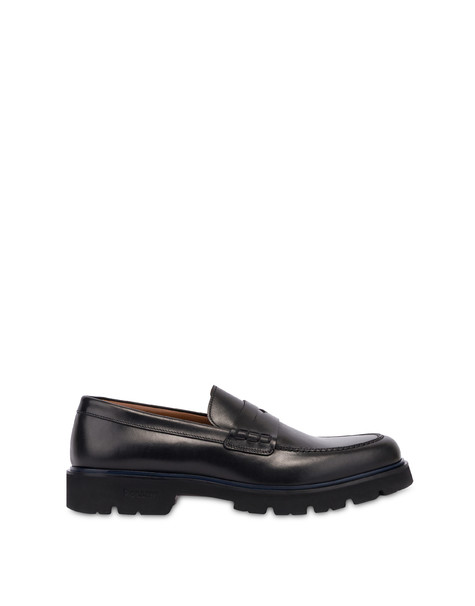 Mocassino George In Vitello Nero