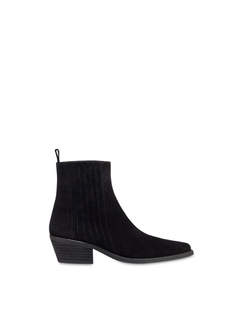 Stiefelette Texas Flare Aus Spaltleder 