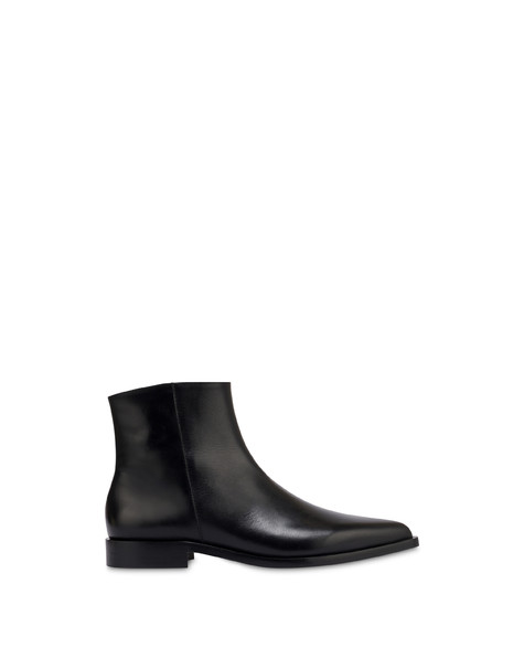 Cleo Calfskin Ankle Boot Black