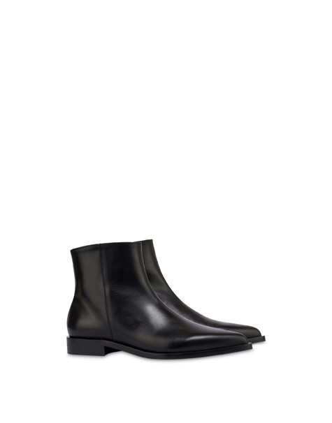 Cleo Calfskin Ankle Boot Black