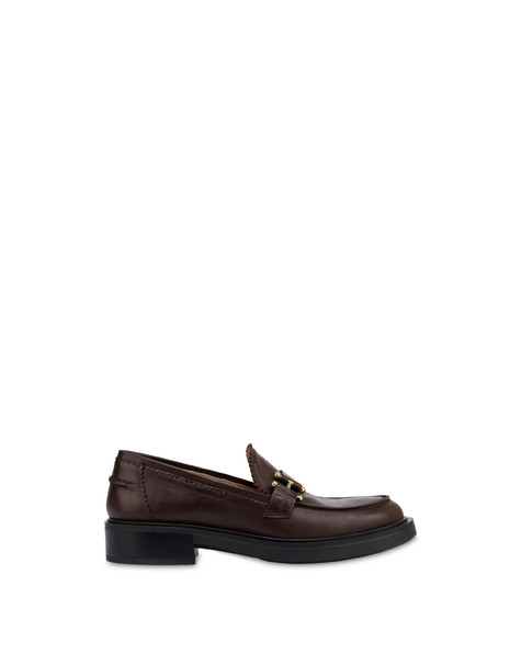 Bolt Calfskin Loafer Ebony
