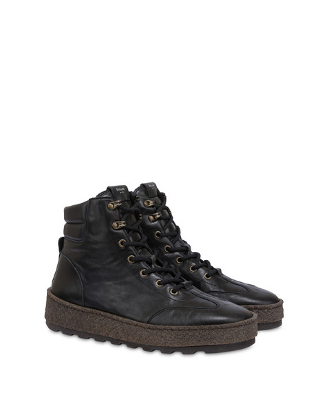 Scarponcino Greenwich In Capra Nero