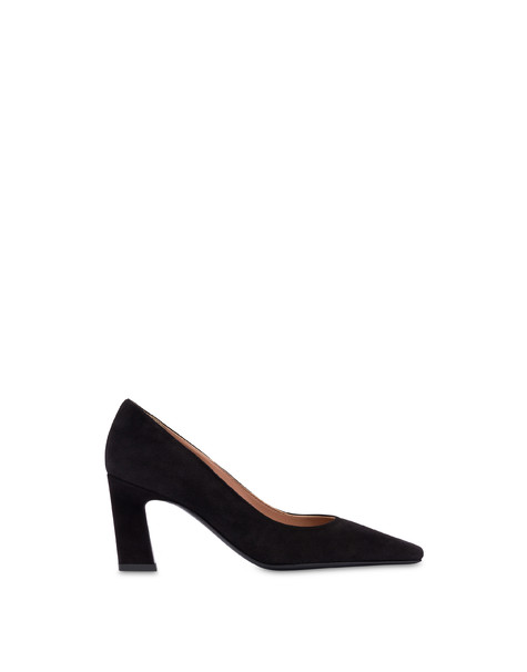 Décolleté Aurora In Camoscio Nero