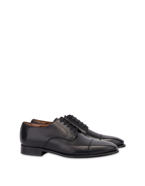 1920 Derby In Split Calfskin Black