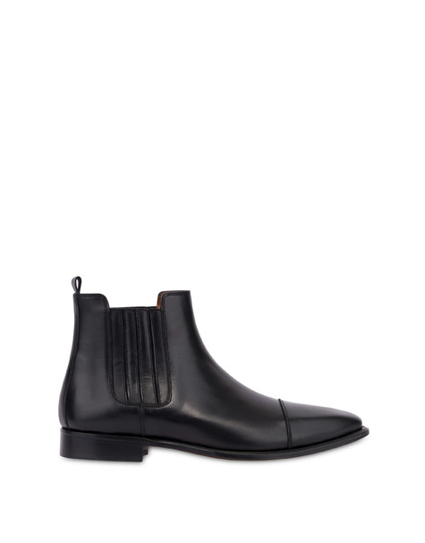 1920 Ankle Boot In Split Calfskin Black