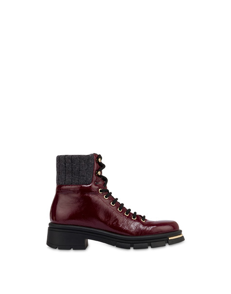Comfy Ankle Boots In Naplak Brunello