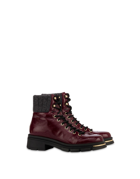 Comfy Ankle Boots In Naplak Brunello