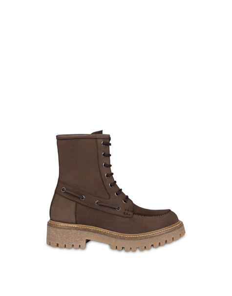 Tourist-stiefeletten Aus Nubukleder 