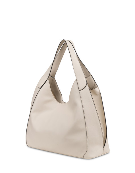 Sabrina Hobo Bag In Faux Leather Ivory