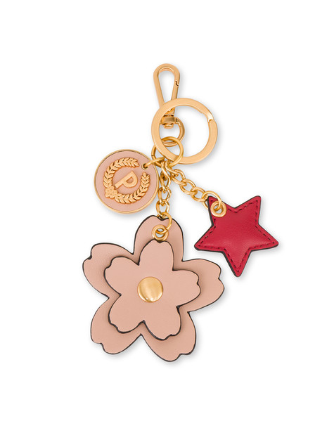 Portachiavi Con Charms Nude/rosso