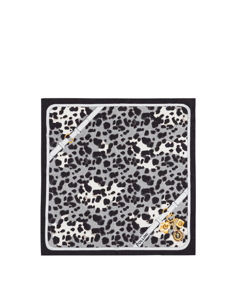 Seidentuch Mit Animalprint 