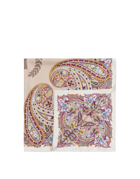 Seidentuch Mit Paisley-print 