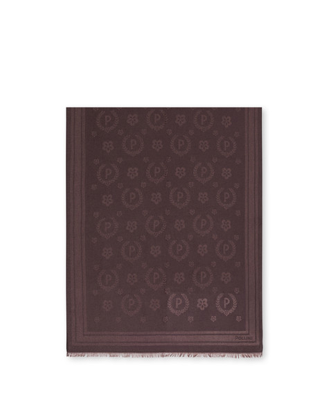 Jacquard-schal Mit Logo 