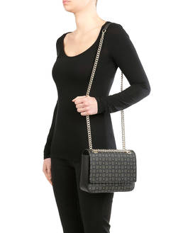 Borsa a spalla con catena Heritage Logo Classic Photo 6