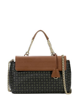 Borsa a mano con catena Heritage Logo Classic Photo 4