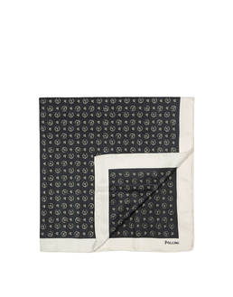 Heritage Logo Classic satin scarf Photo 1