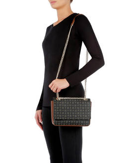 Borsa a spalla con catena Heritage Logo Classic Photo 6