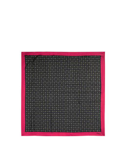 Heritage Logo Classic satin scarf Photo 2