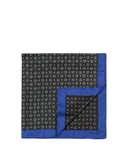 Heritage Logo Classic satin scarf Photo 1