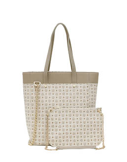 Borsa shopping con catena Heritage Logo Classic Photo 4