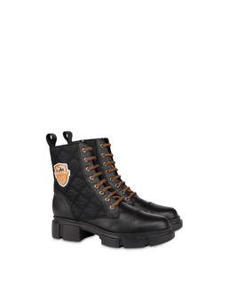 Aspen Patch Boots calfskin combat boots Photo 2